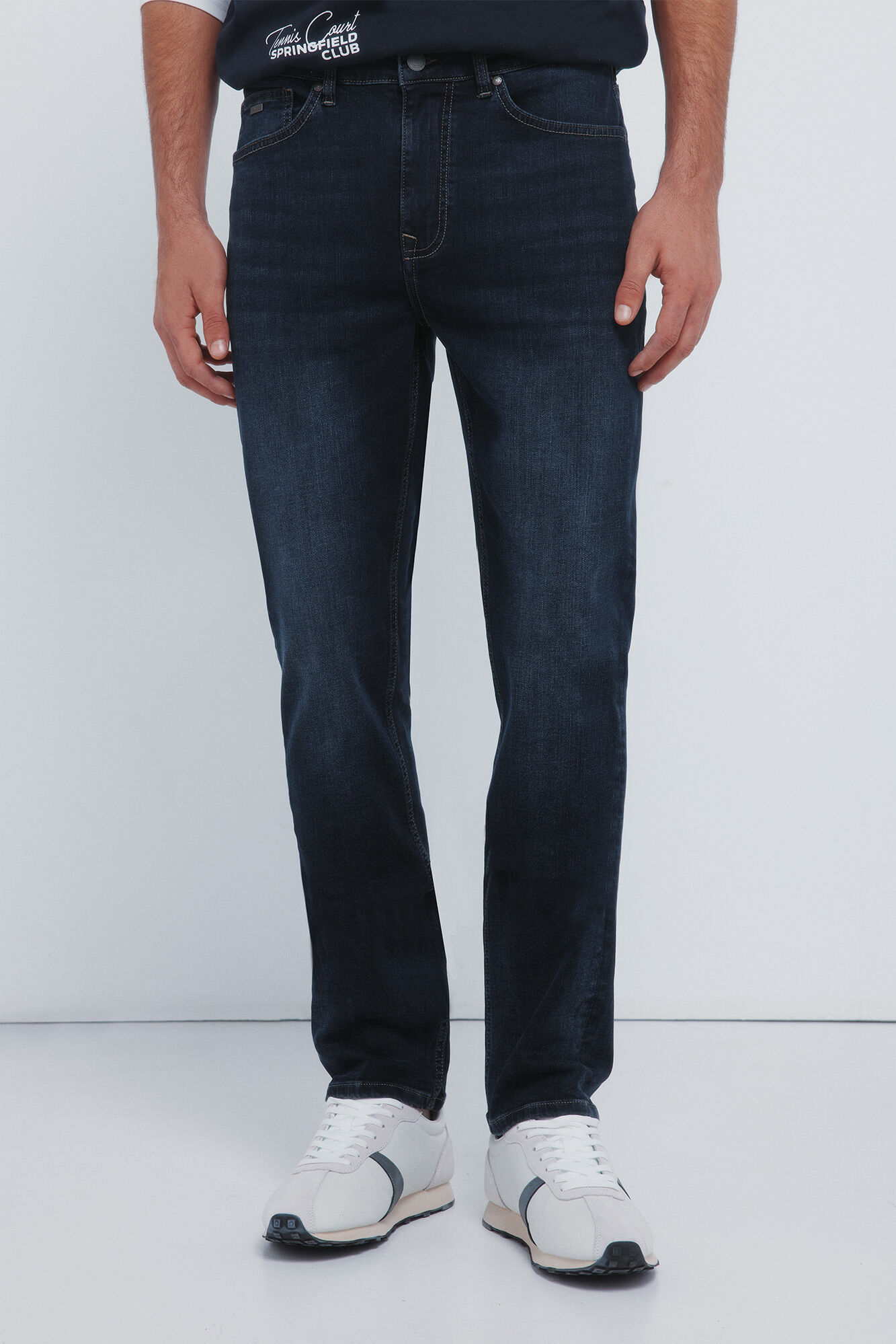 Springfield Jeans azul muy oscuro slim fit