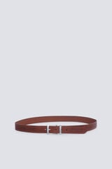 Springfield Cinturón efecto piel con costura central nude