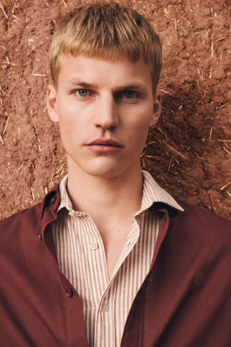 Springfield Sobrecamisa de lino con bolsillo overshirt