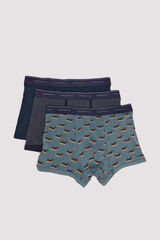 Springfield Pack 3 bóxeres verde