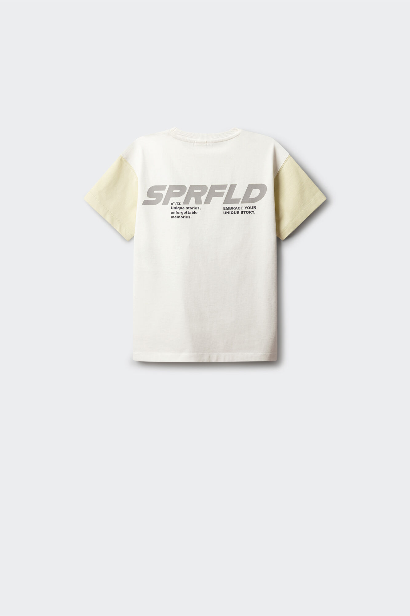 Springfield Kids Playera manga corta con contrastes para ni&ntilde;o