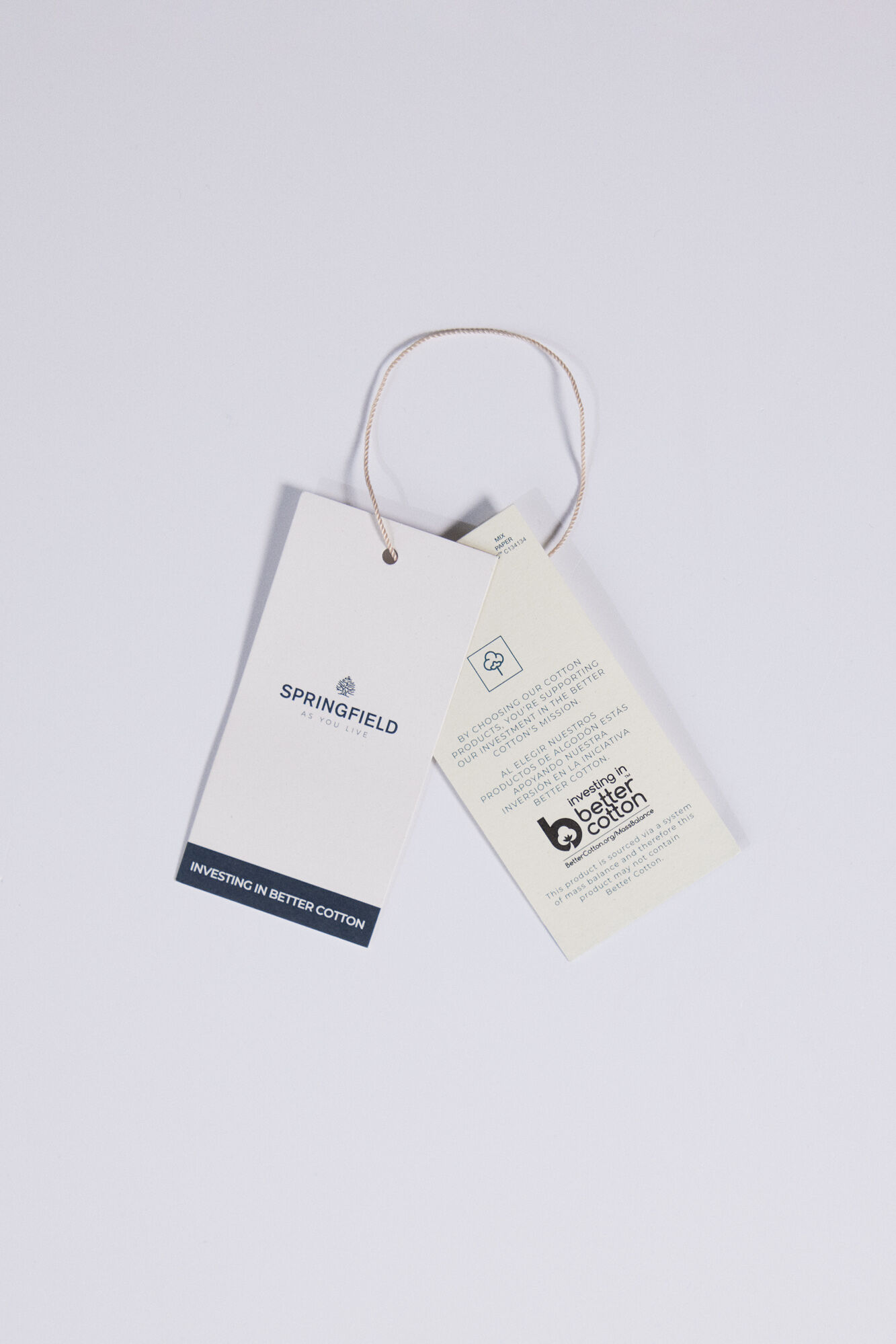 Springfield Playera gr&aacute;fico &eacute;tnico gris