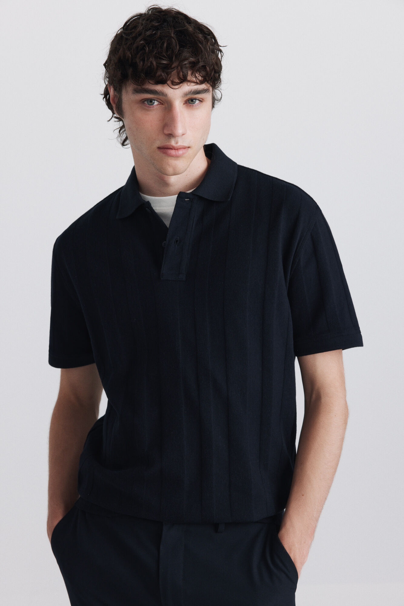 Springfield Polo de tejido regular fit