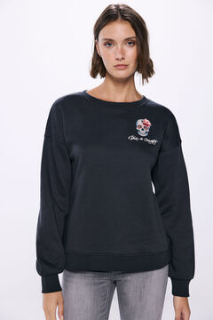 Springfield Sudadera "Día de muertos" gris