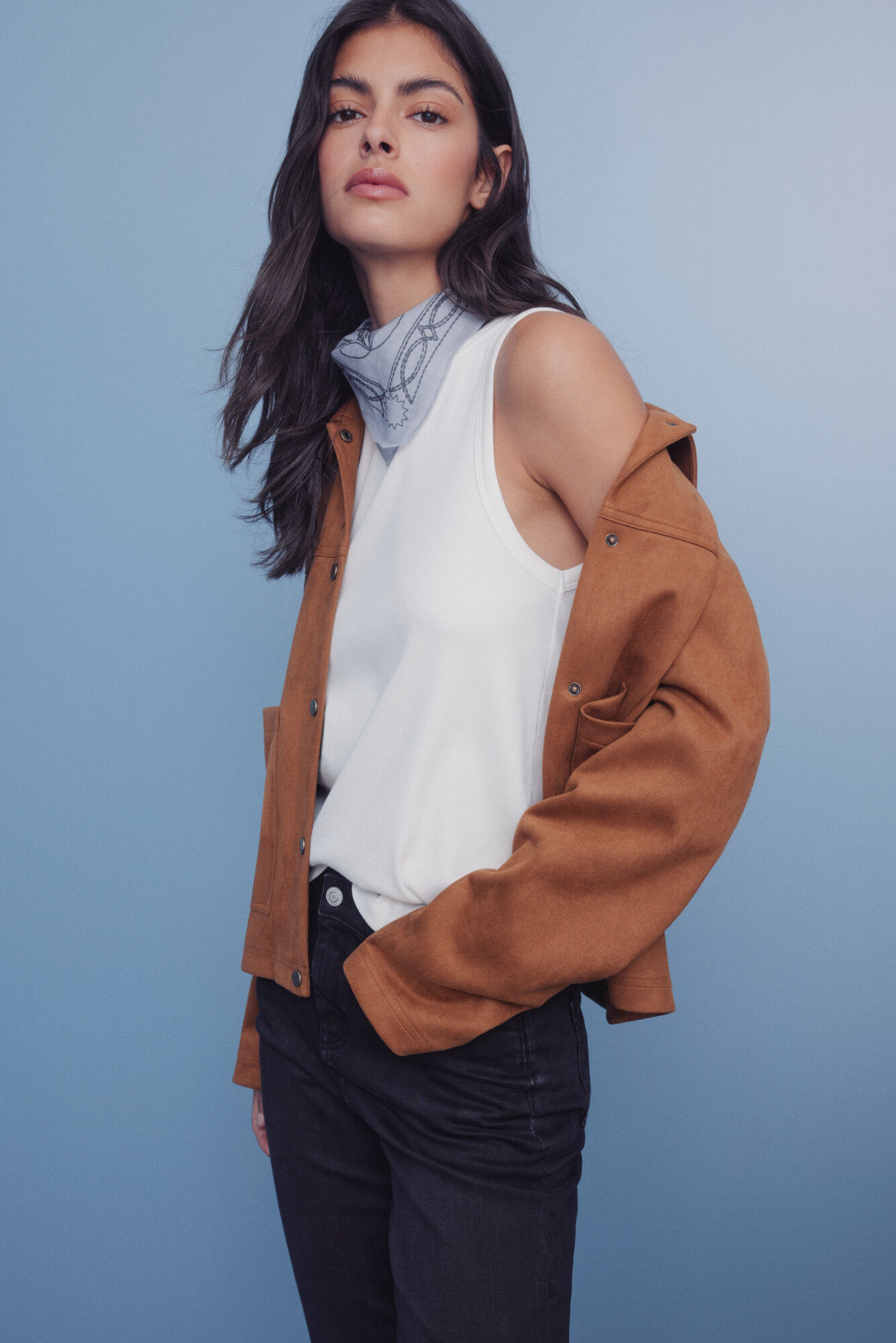 Springfield Jeans bootcut negro