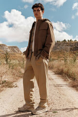 Springfield Pantalón comfort  beige
