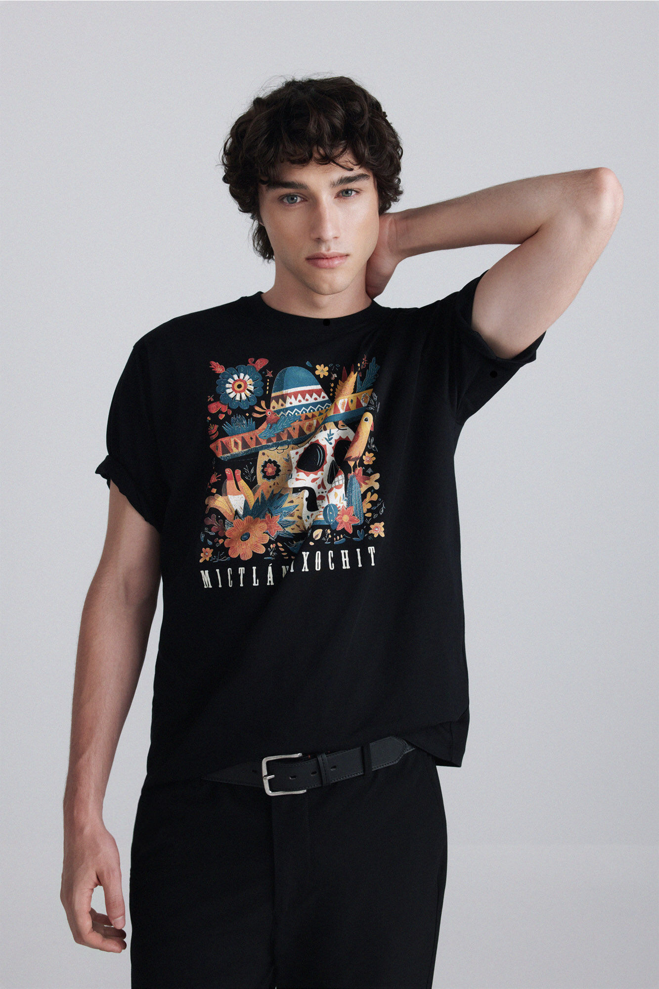 Springfield Playera Mictlan negro