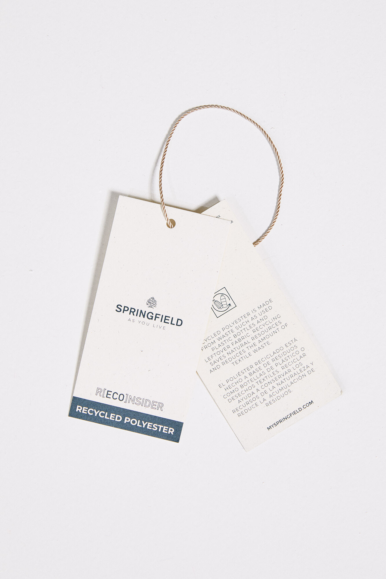 Springfield Mochila b&aacute;sica monocolor nude