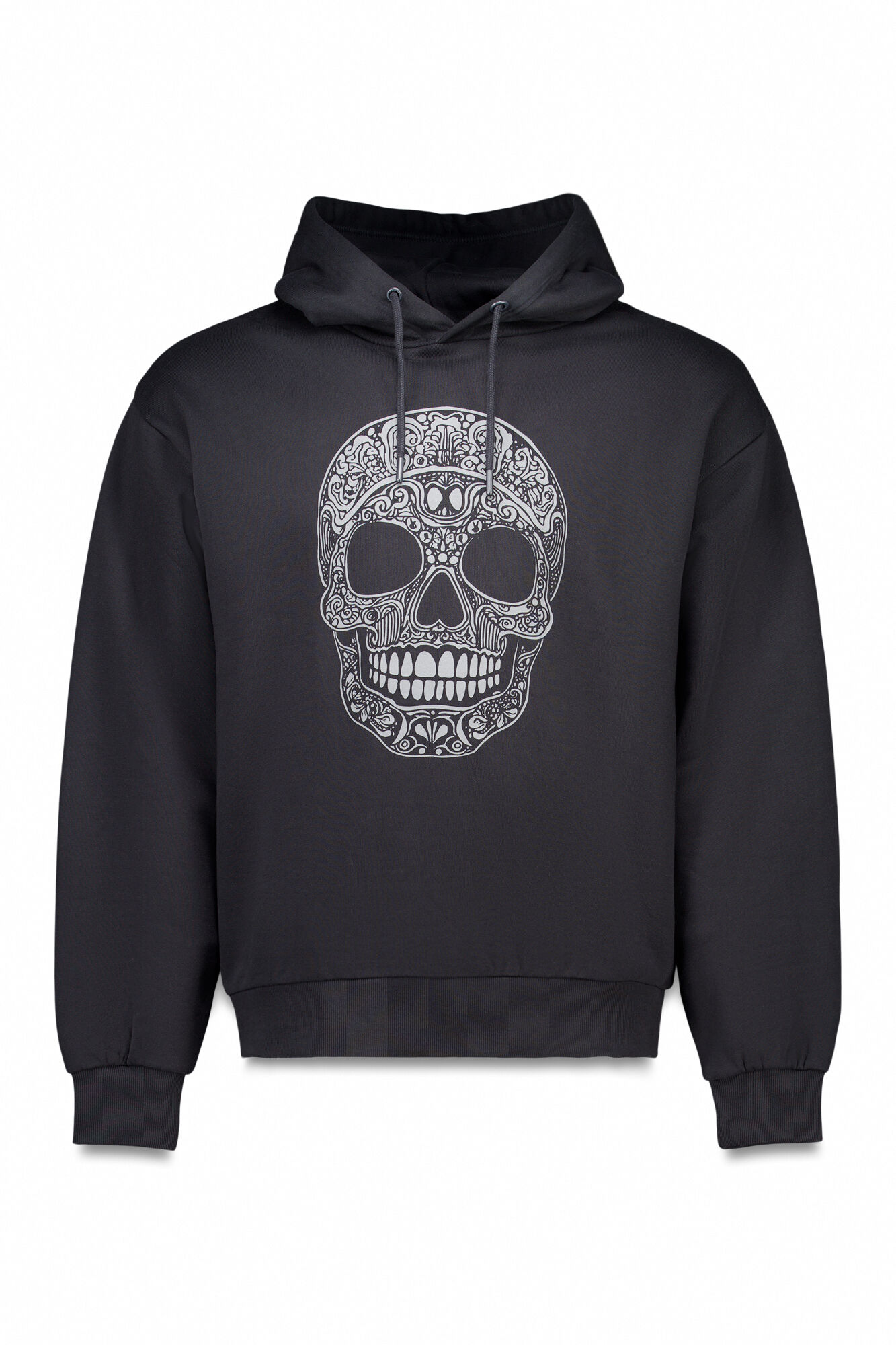 Springfield Sudadera capucha calavera negro