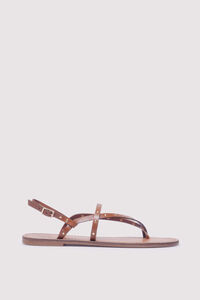 Springfield Sandalia tiras tachas estampado