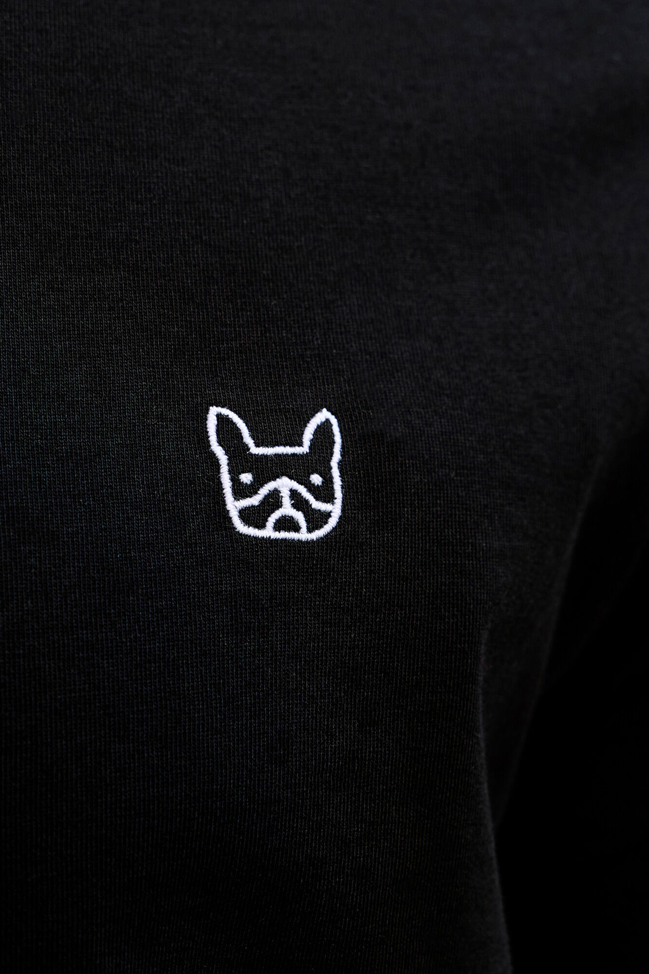 Jack & Jones Playera slim fit de algod&oacute;n con logo icono negro