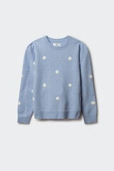Springfield Kids Jersey de puntos para niña azul