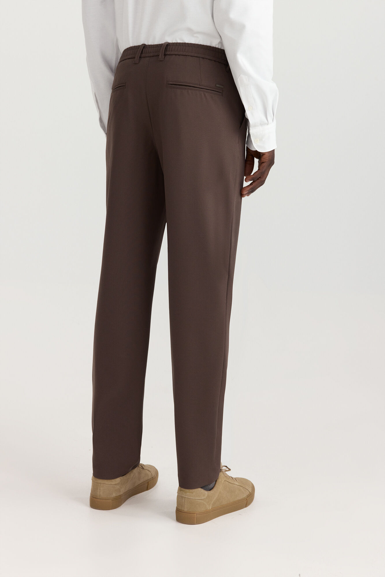 Springfield Pantal&oacute;n chino jogger caf&eacute;