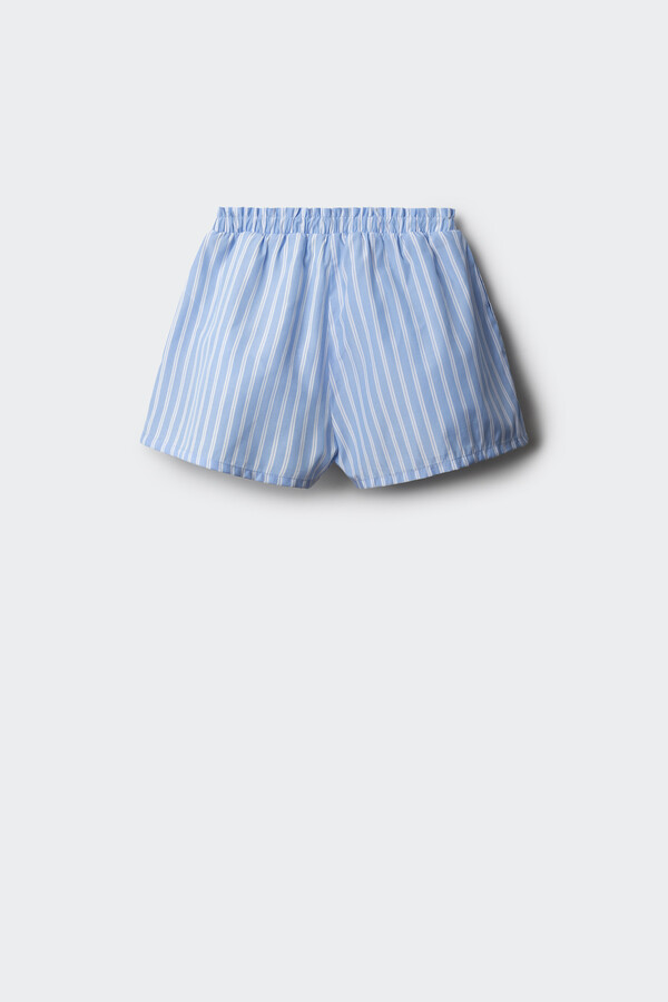 Springfield Kids Shorts rayas niña azul