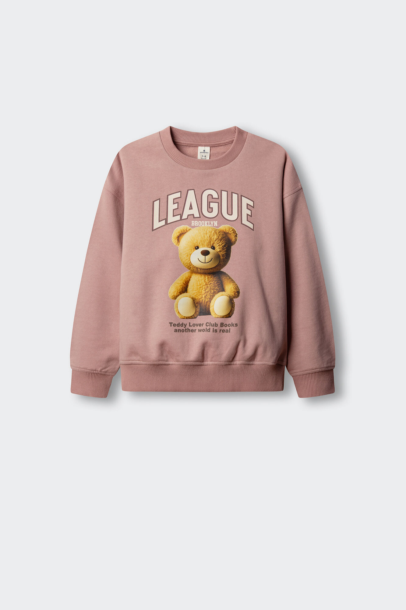 Springfield Kids Sudadera de oso league para ni&ntilde;a rosa