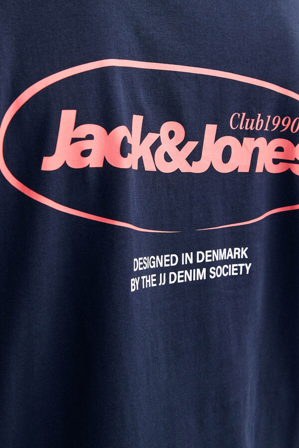 Jack & Jones Playera oversize fit marino