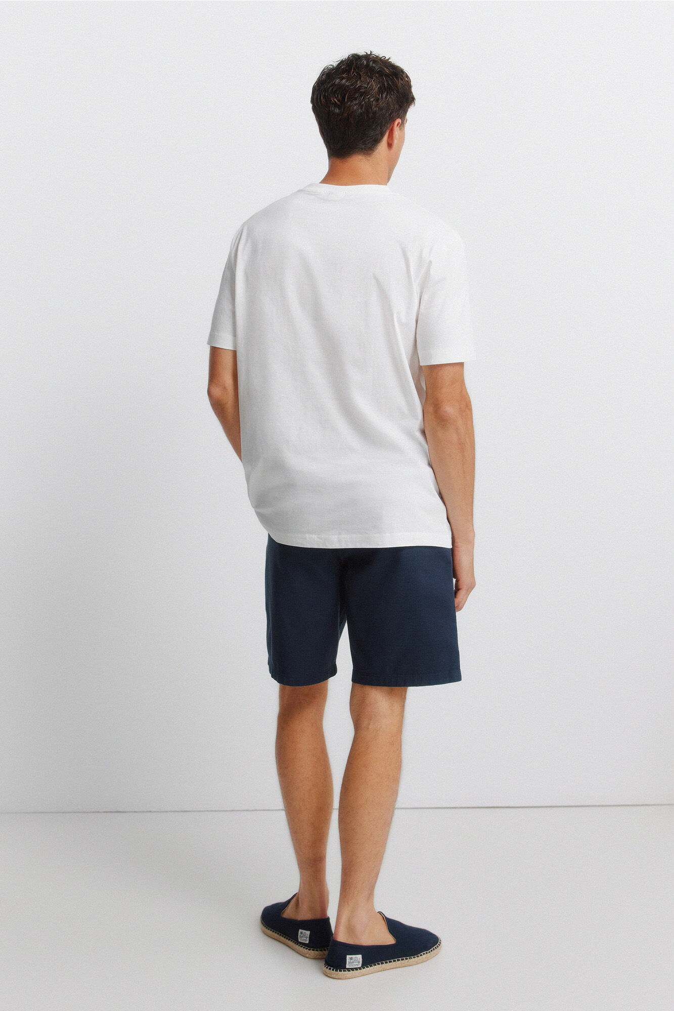 Springfield Bermudas de algod&oacute;n comfort fit azulado