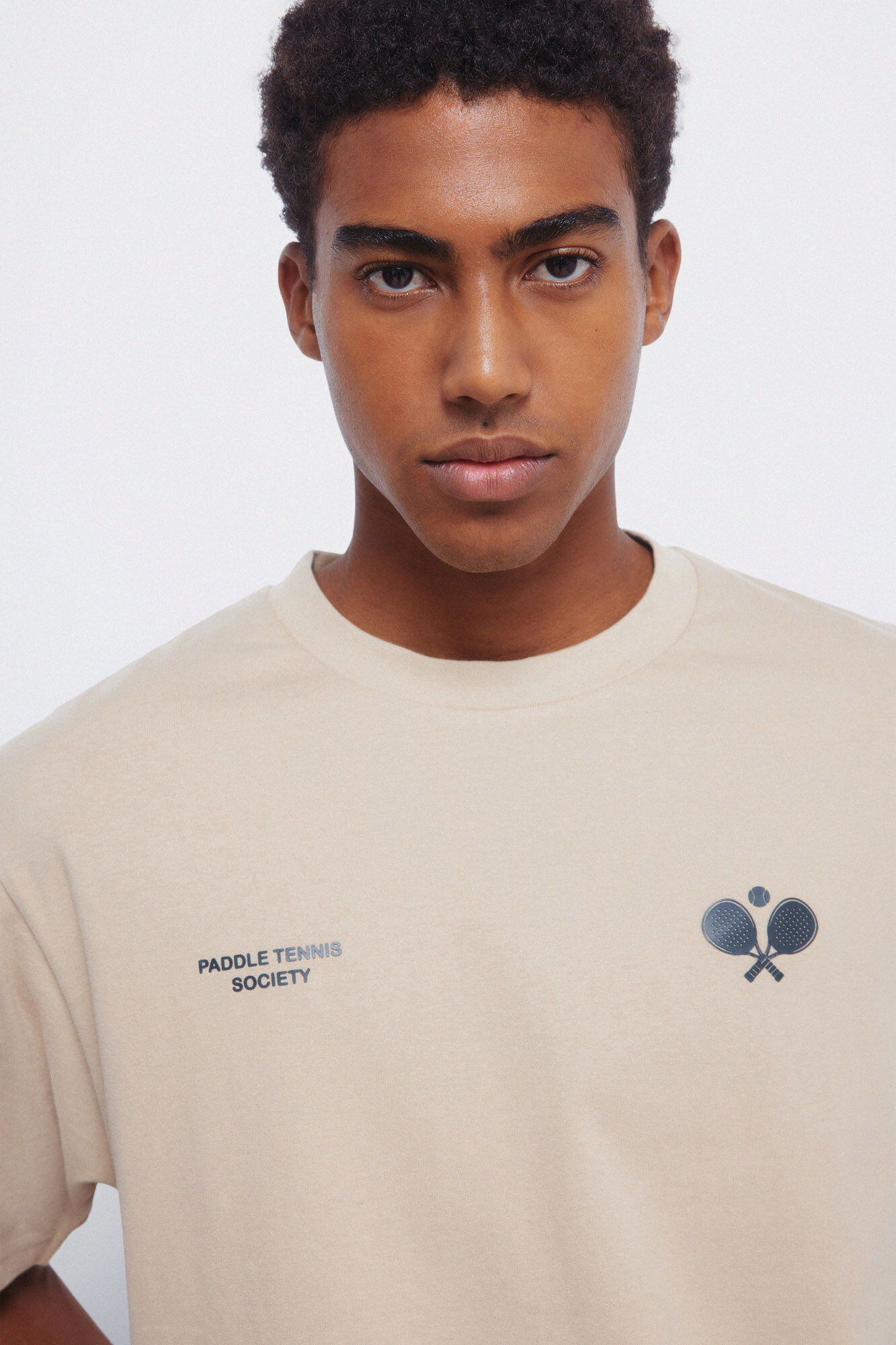 Springfield Playera de p&aacute;del beige
