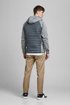 Springfield Chamarra acolchada combinada gris