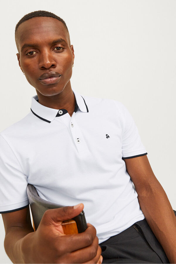 Jack & Jones Polo slim fit natural