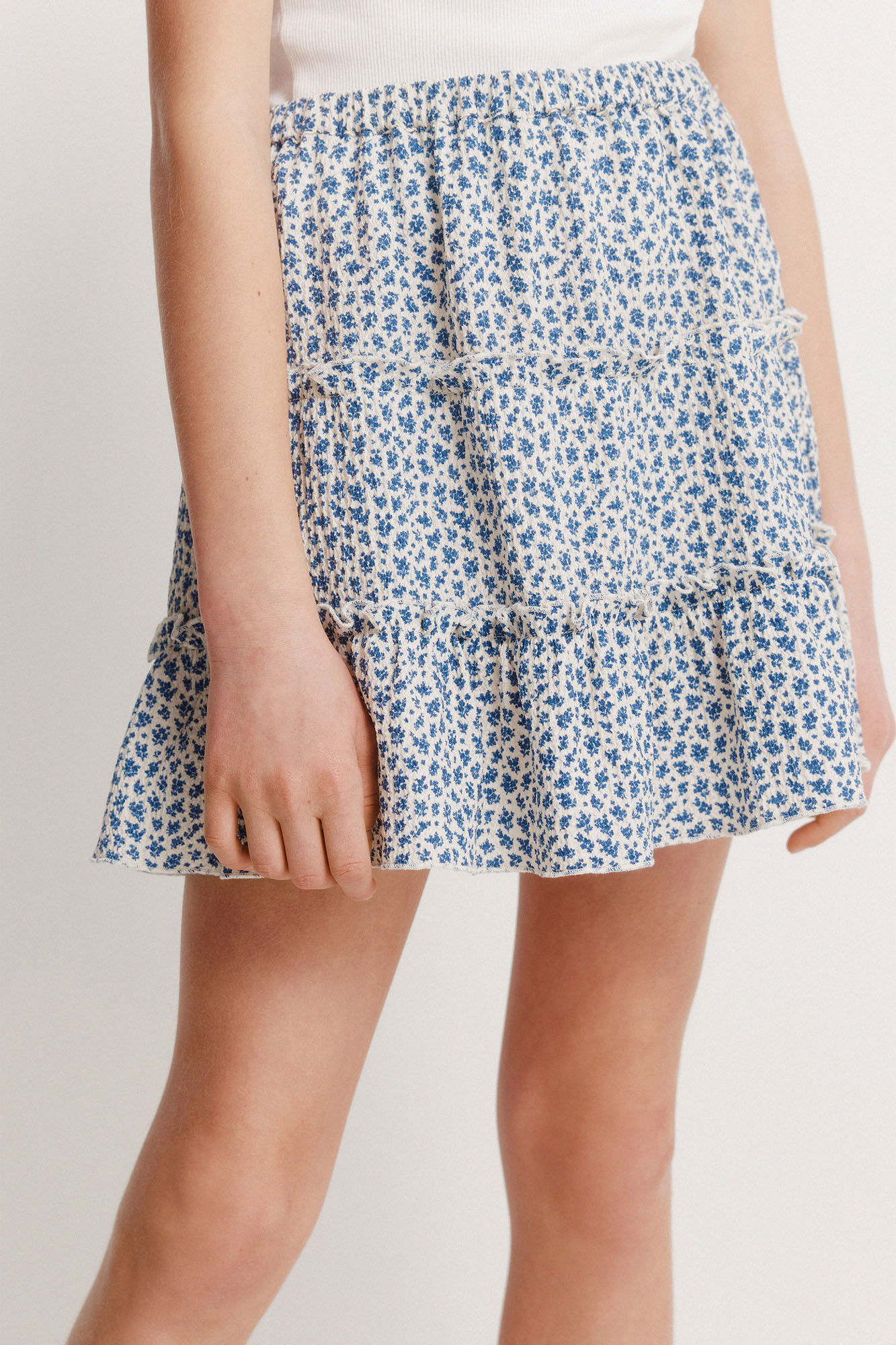 Springfield Kids Falda de flores para ni&ntilde;a