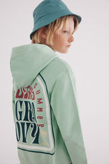 Springfield Sudadera Groovy niño verde