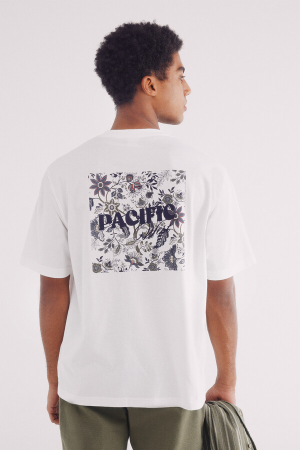 Springfield Playera flor Pacific marfil