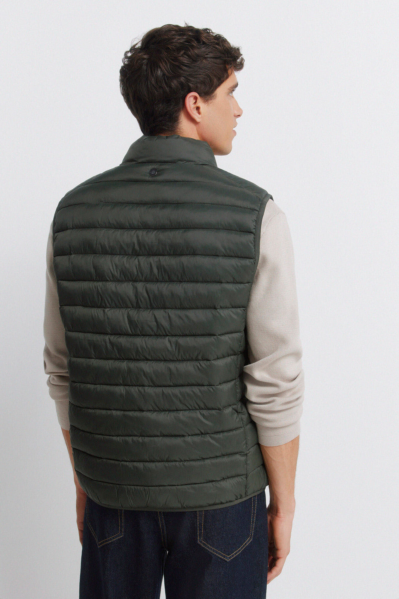 Springfield Chaleco acolchado khaki