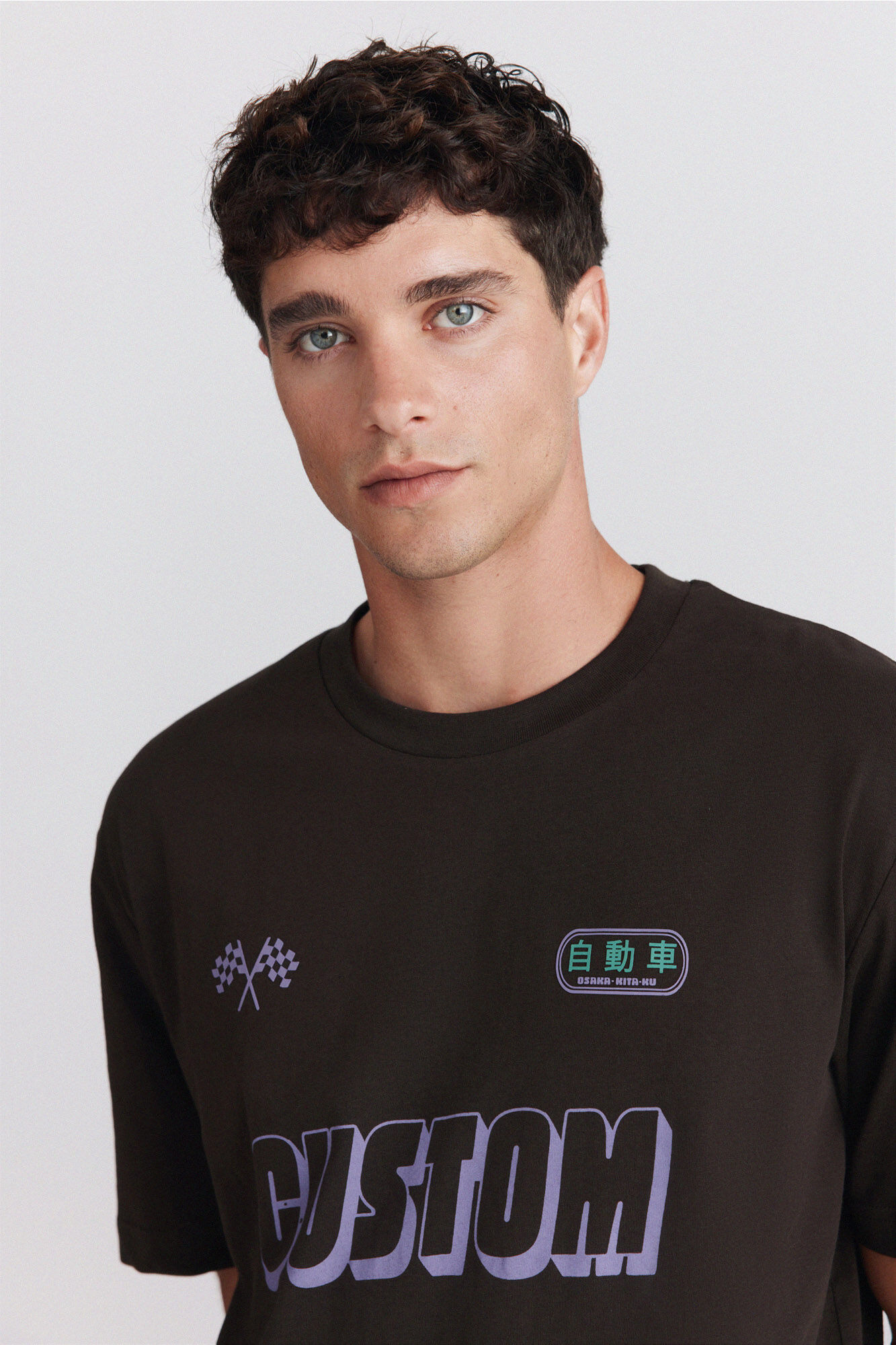 Springfield Playera race on custom caf&eacute;