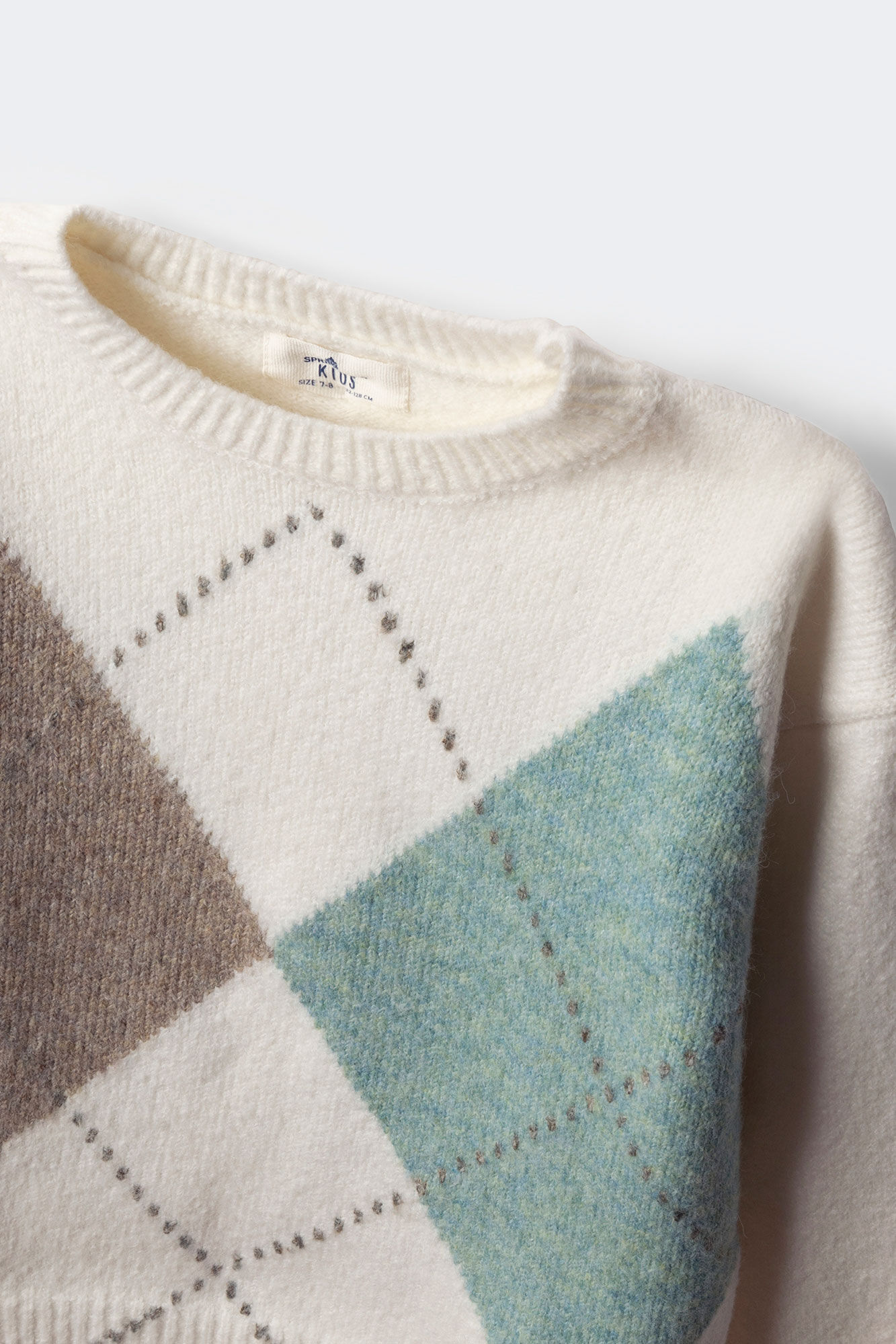 Springfield Kids Jersey de diamantes para ni&ntilde;a beige