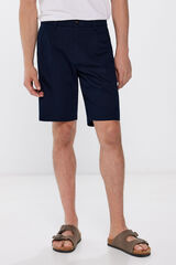 Springfield Bermuda color comfort fit marino