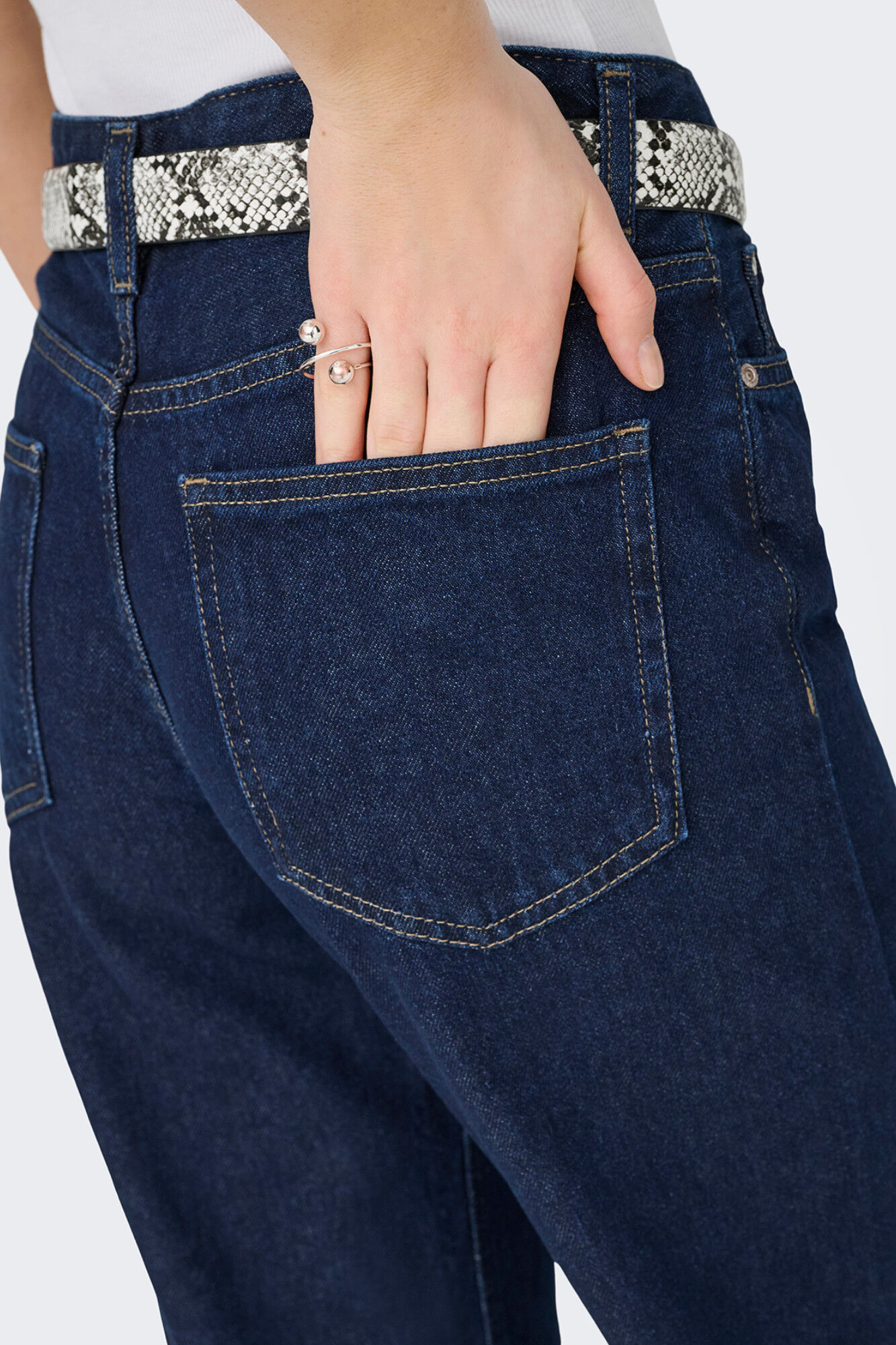 Only Jeans wide marino