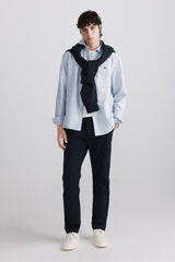 Springfield Pantal&oacute;n chino slim fit azul