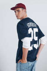Springfield Playera subversiva 25 azul