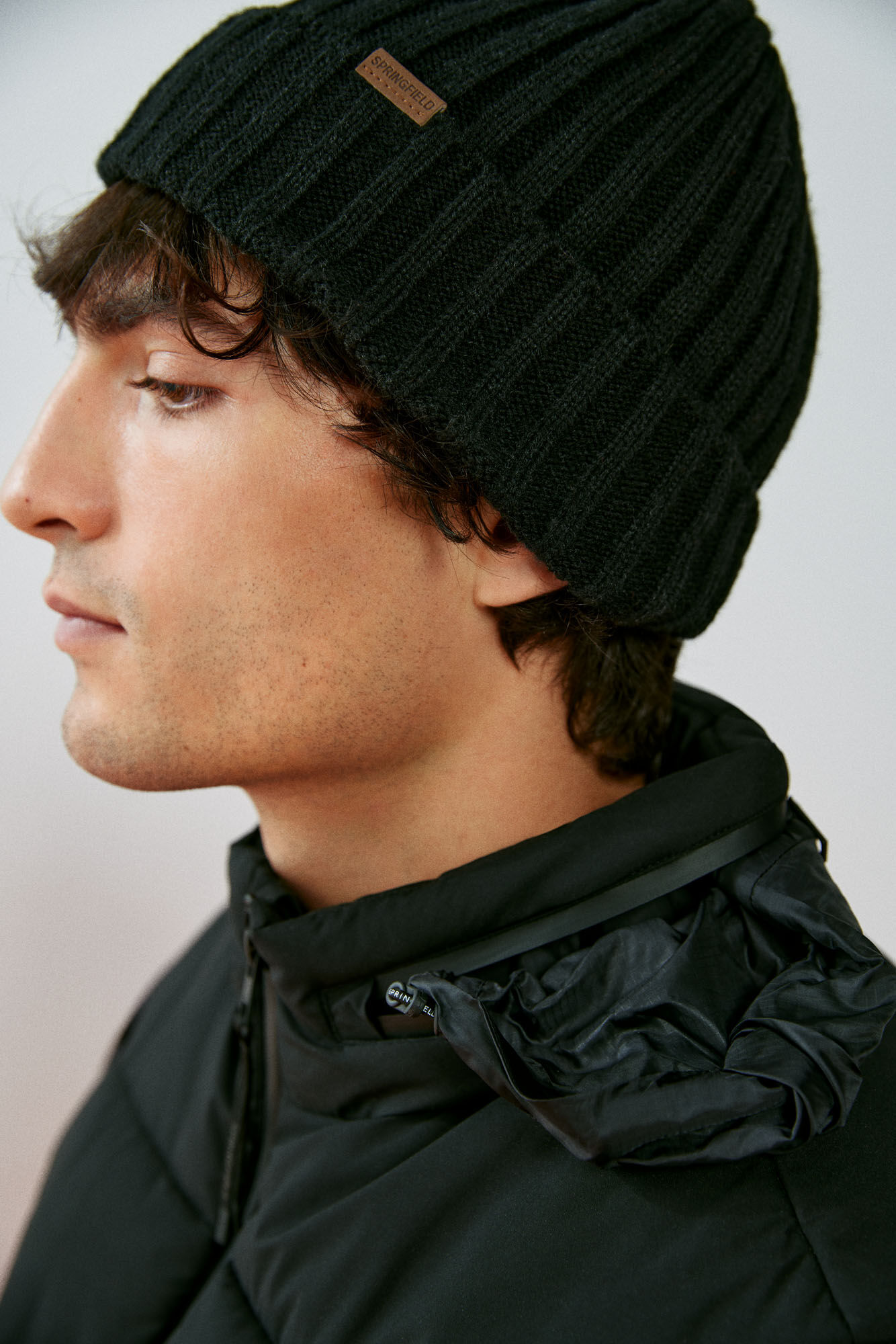 Springfield Chaleco acolchado t&eacute;rmico negro