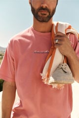 Springfield Playera wave caf&eacute; rosa