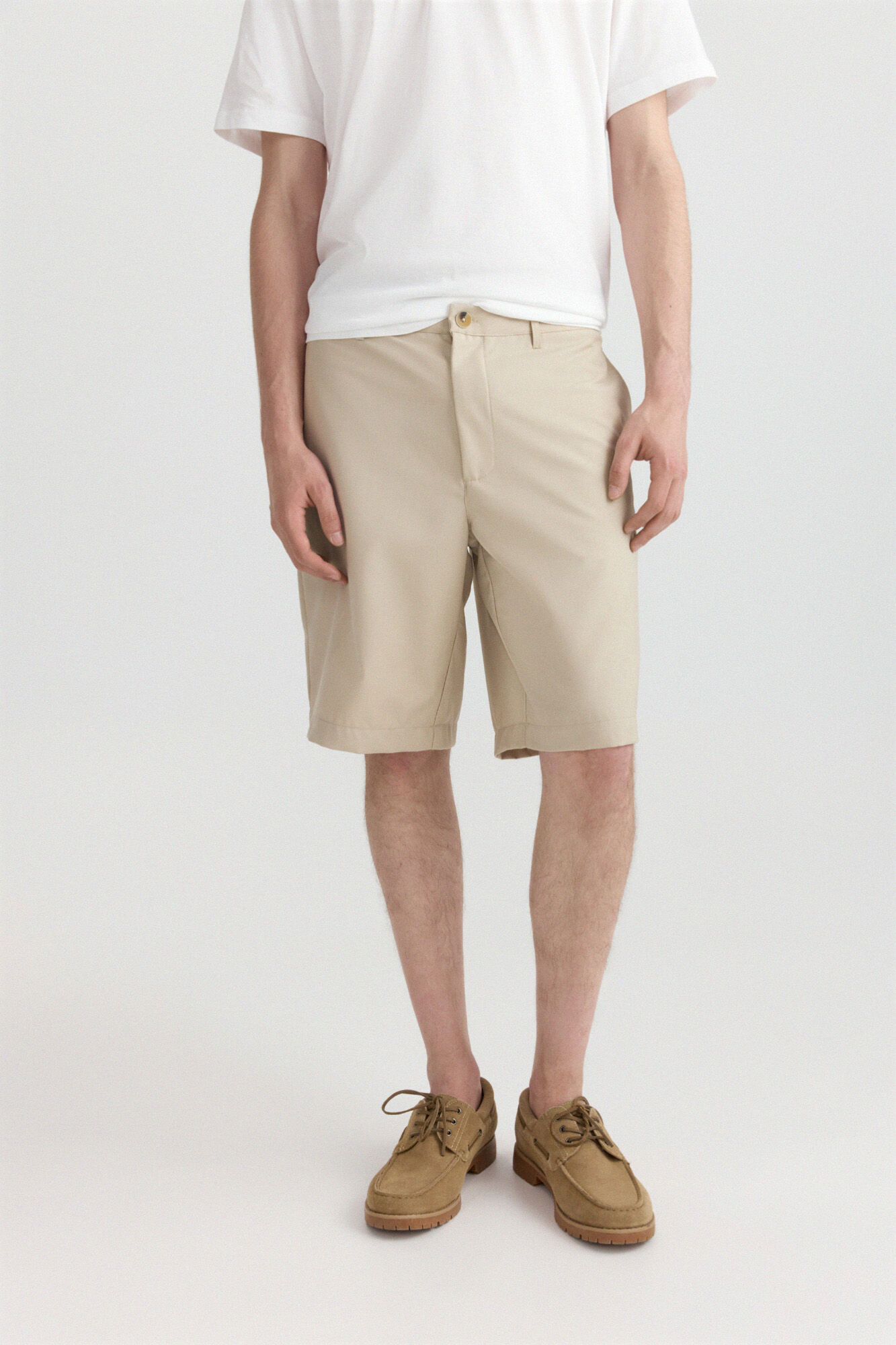 Springfield Bermudas relaxed fit beige
