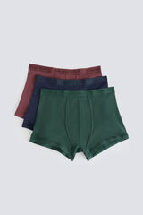 Springfield Pack de 3 b&oacute;xers verde