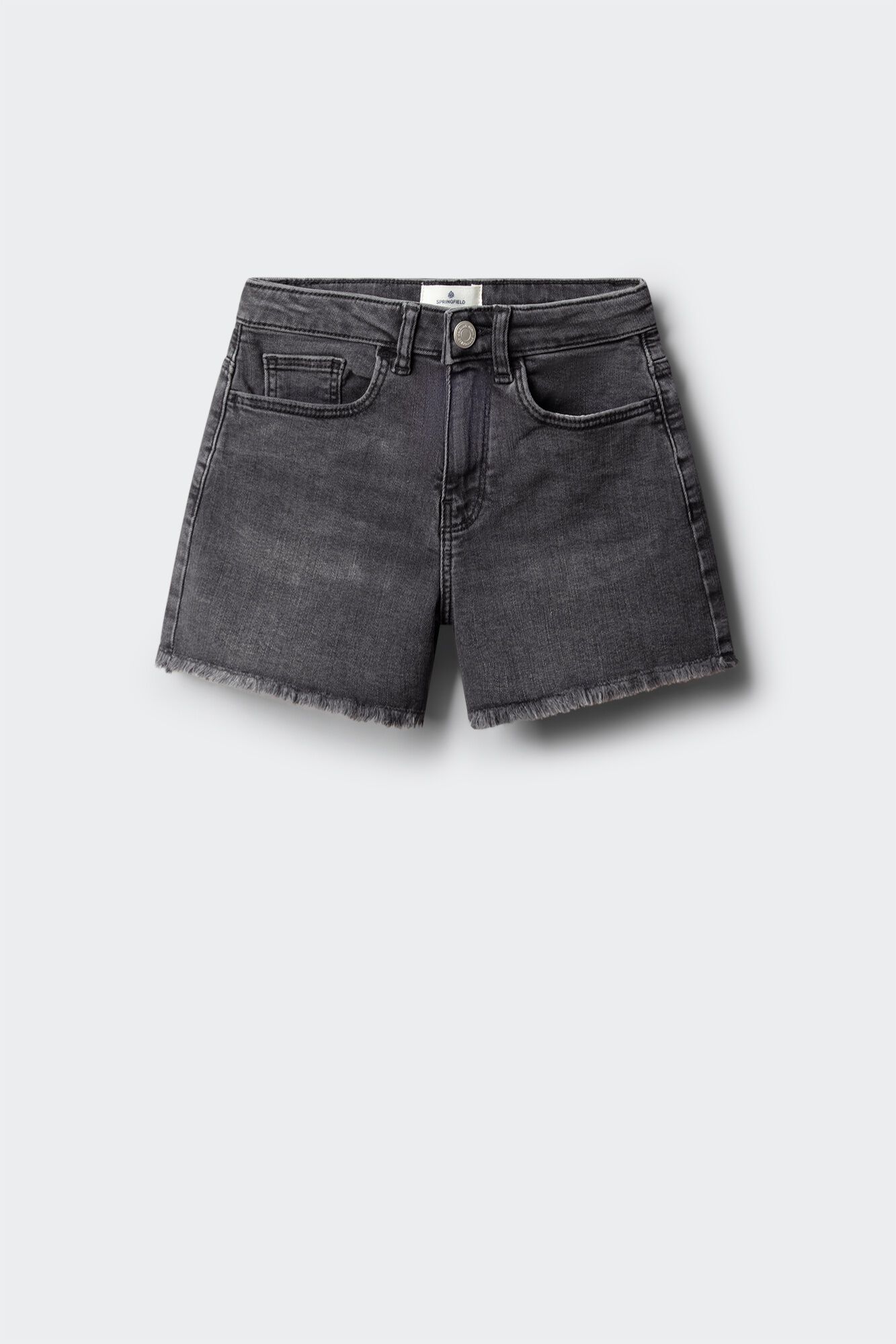 Springfield Kids Short de mezclilla b&aacute;sico para ni&ntilde;a