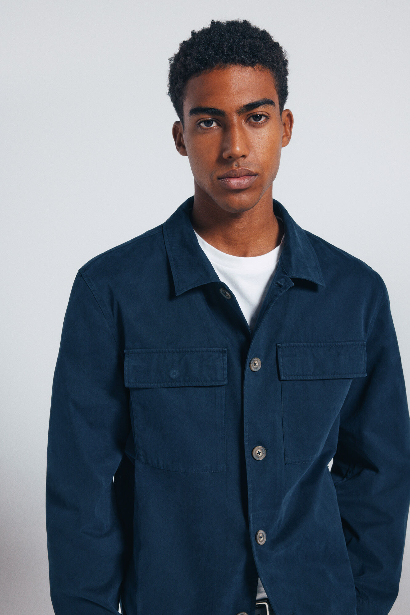 Springfield Sobrecamisa de algod&oacute;n