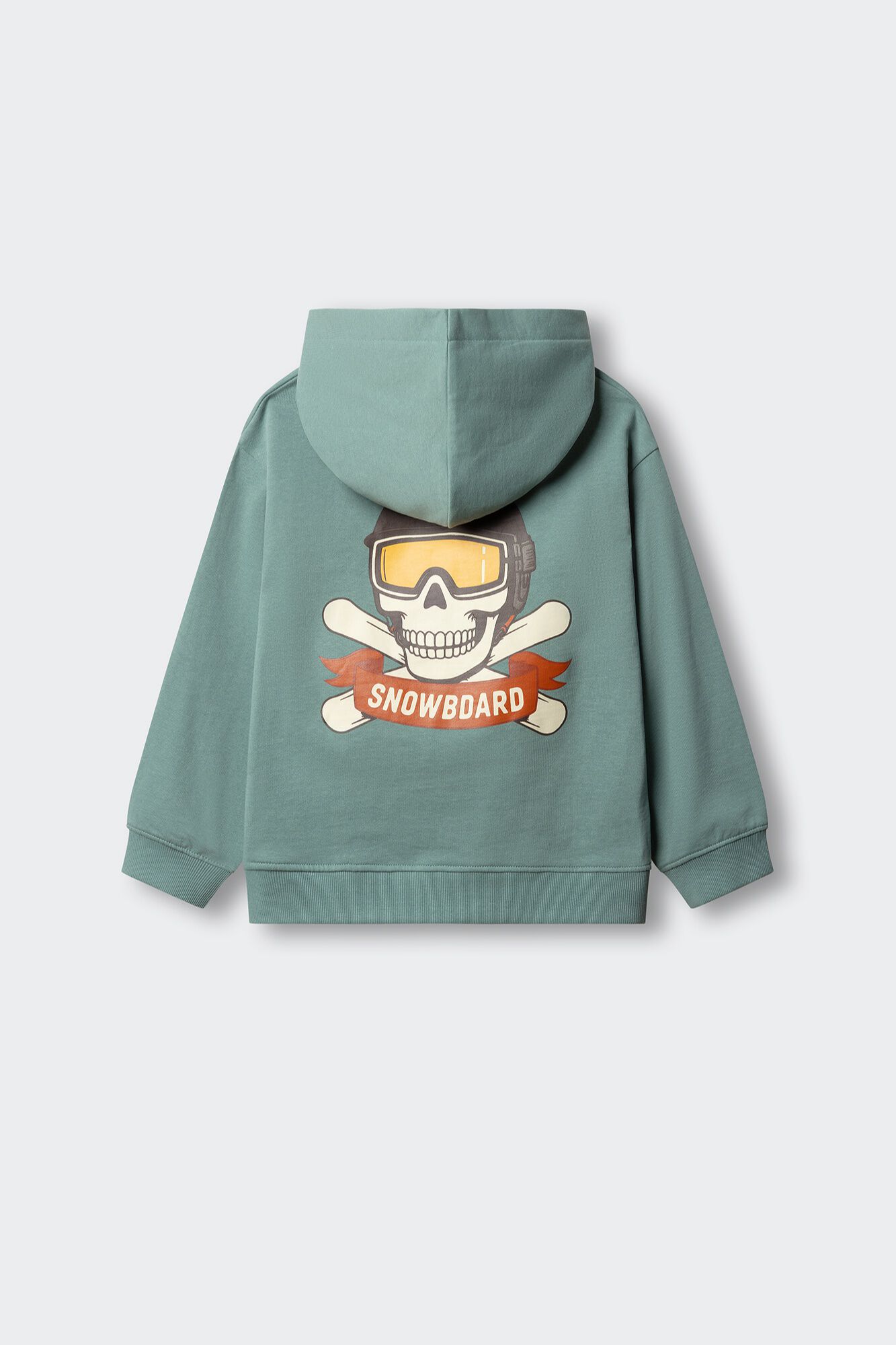 Springfield Kids Sudadera de calavera para snowboard de ni&ntilde;o