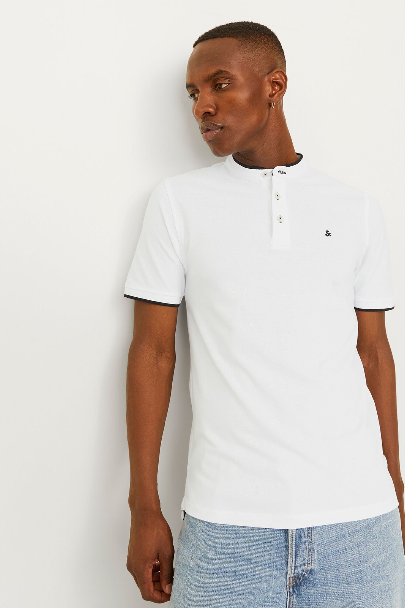Jack & Jones Polo slim fit cuello mao