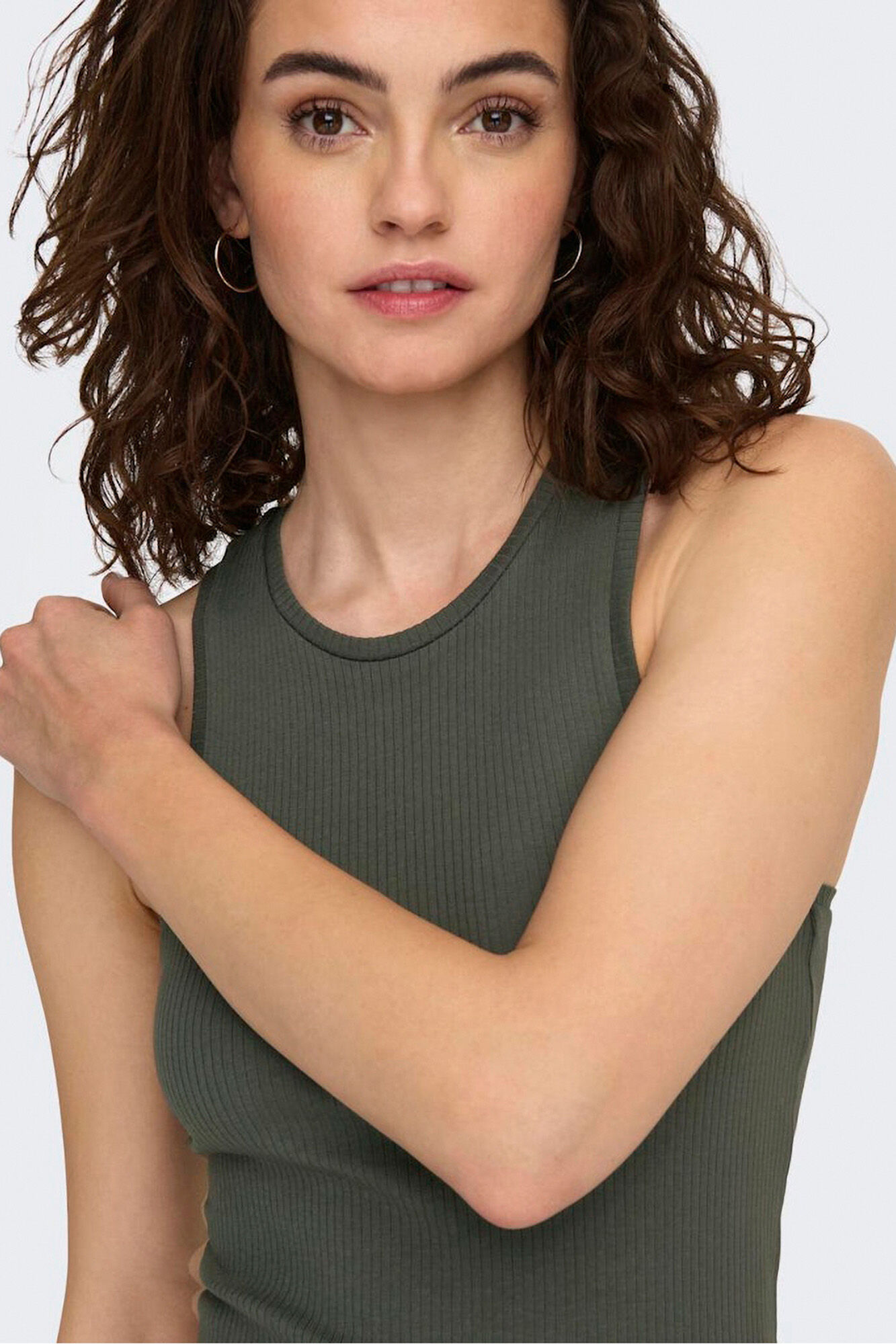 Only Vestido midi canal&eacute;