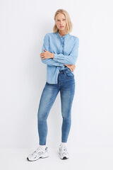Springfield Jeans Skinny Push up azul