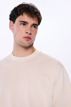Springfield Playera textura blanco