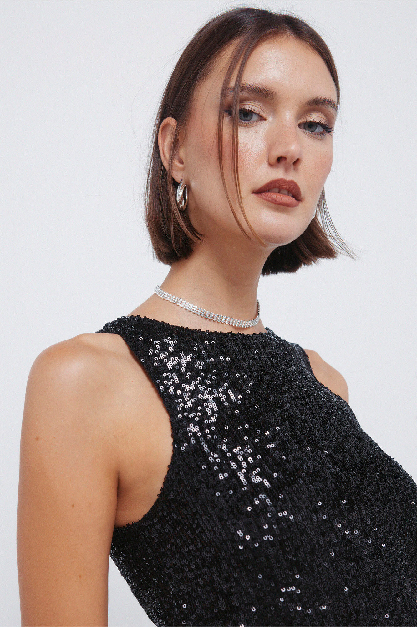 Springfield Playera con lentejuelas