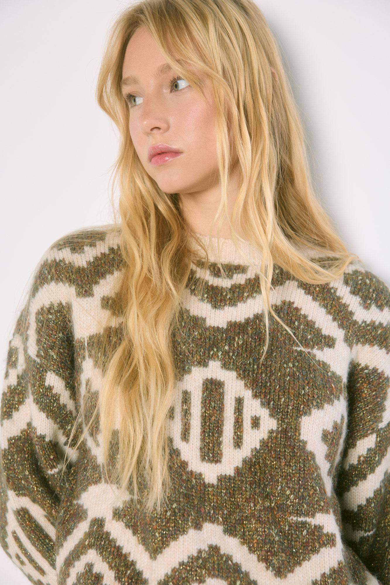 High Spirits Su&eacute;ter Siena kaki