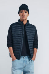 Springfield Chaleco acolchado negro