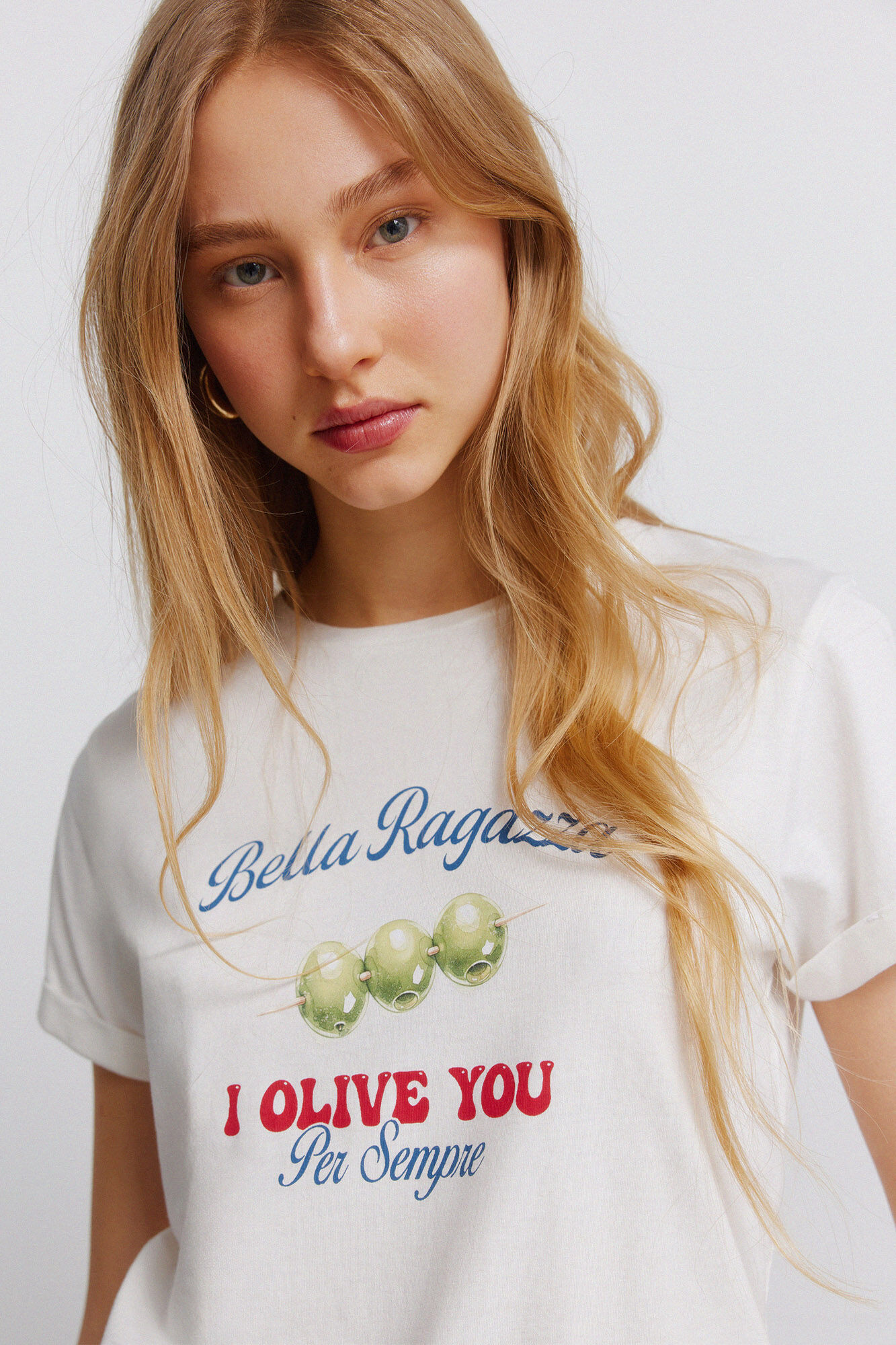 Springfield Playera de manga corta con estampado