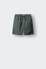 Springfield Kids Bermuda de popel&iacute;n para ni&ntilde;o verde